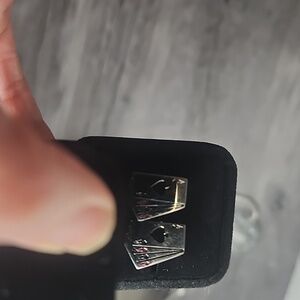NWT Silver Aces Cufflinks from Artinfinitum.art Fashion House